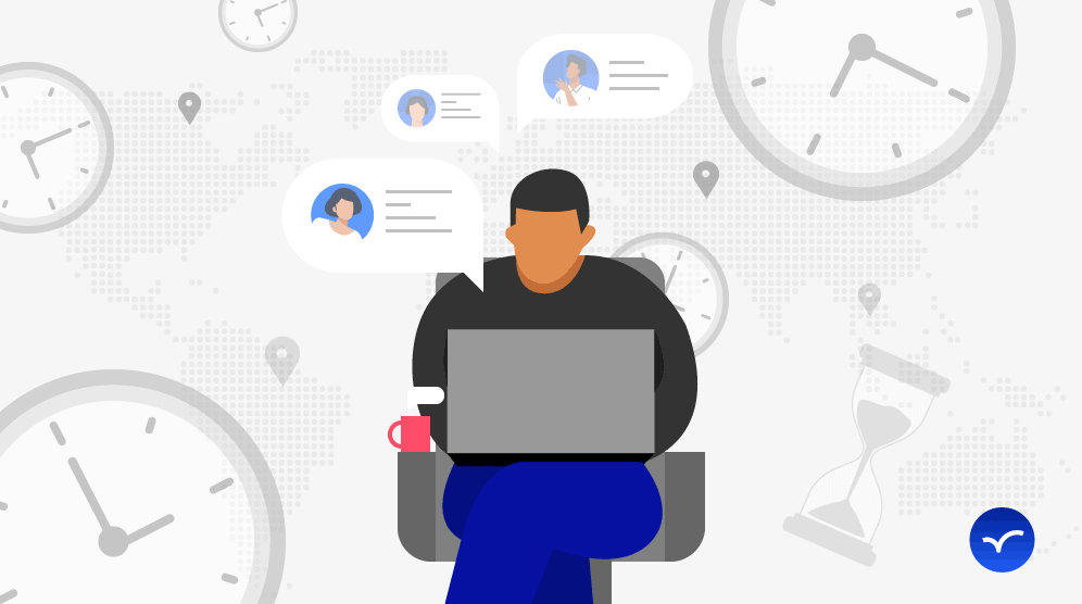 how to work across time zones effectively as a remote team distributed around the world