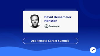 David Heinemeier Hansson Basecamp Arc Remote Career Summit guest
