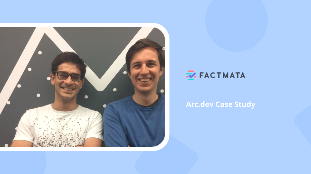 factmata arc freelance developer success story case study