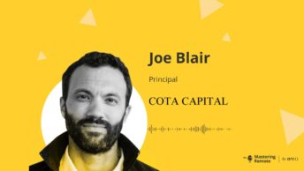 how to raise capital remotely joe blair talk