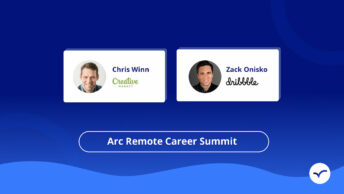 Creative Market CEO Chris Winn and Dribbble CEO Zack Onisko speak to Arc