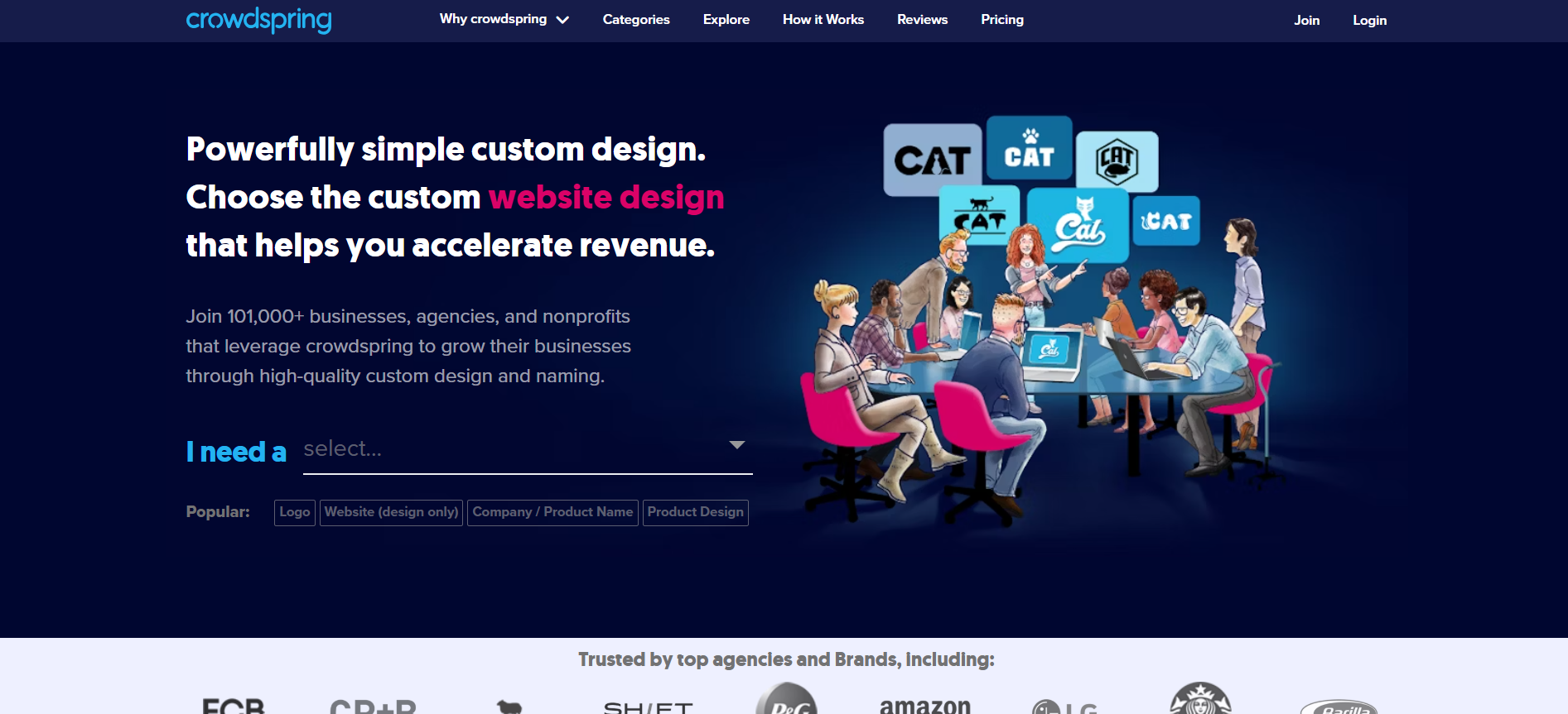 Crowdspring: A Toptal alternative for crowdsourcing design talent