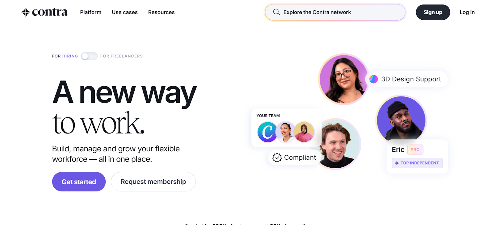 Contra: An Upwork alternative for creative work