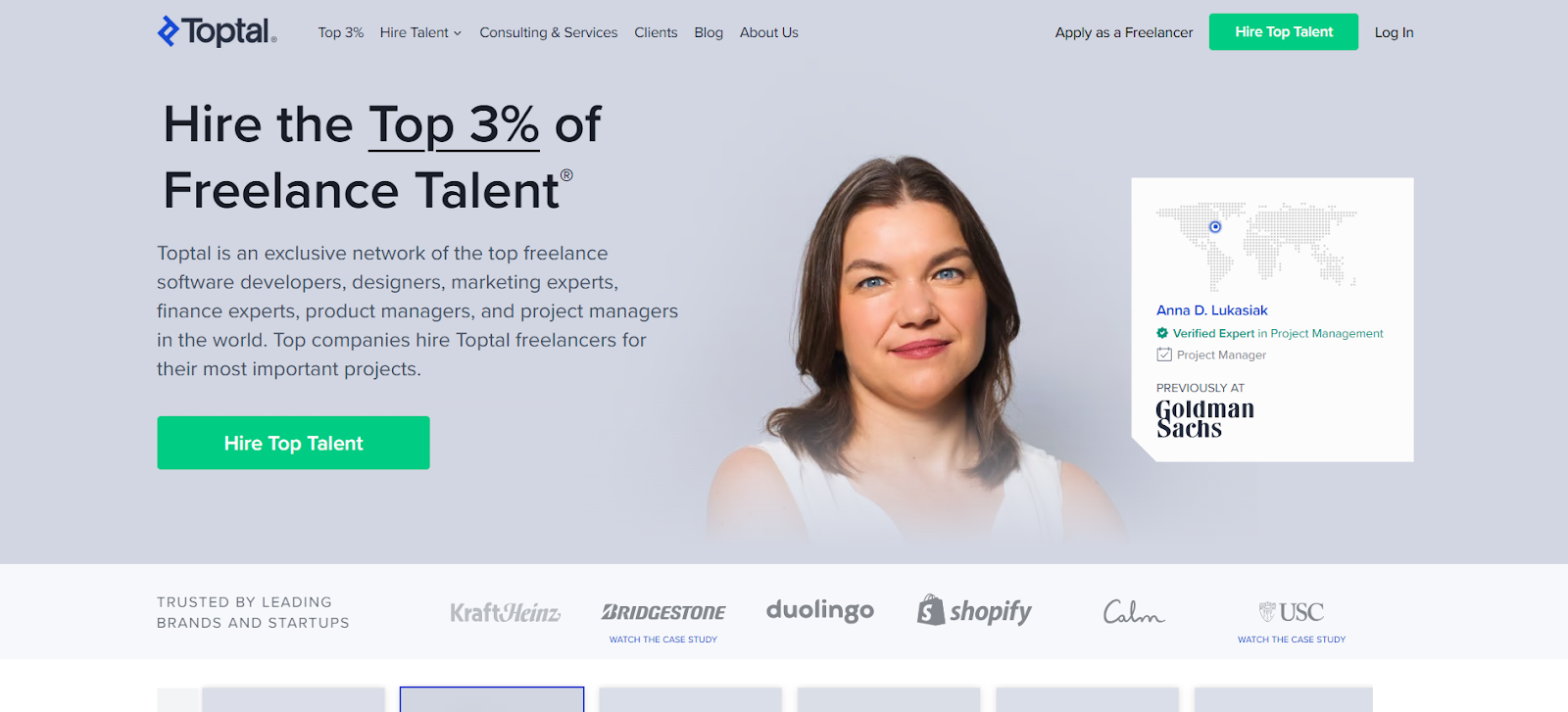 Toptal: Connecting businesses with top talent