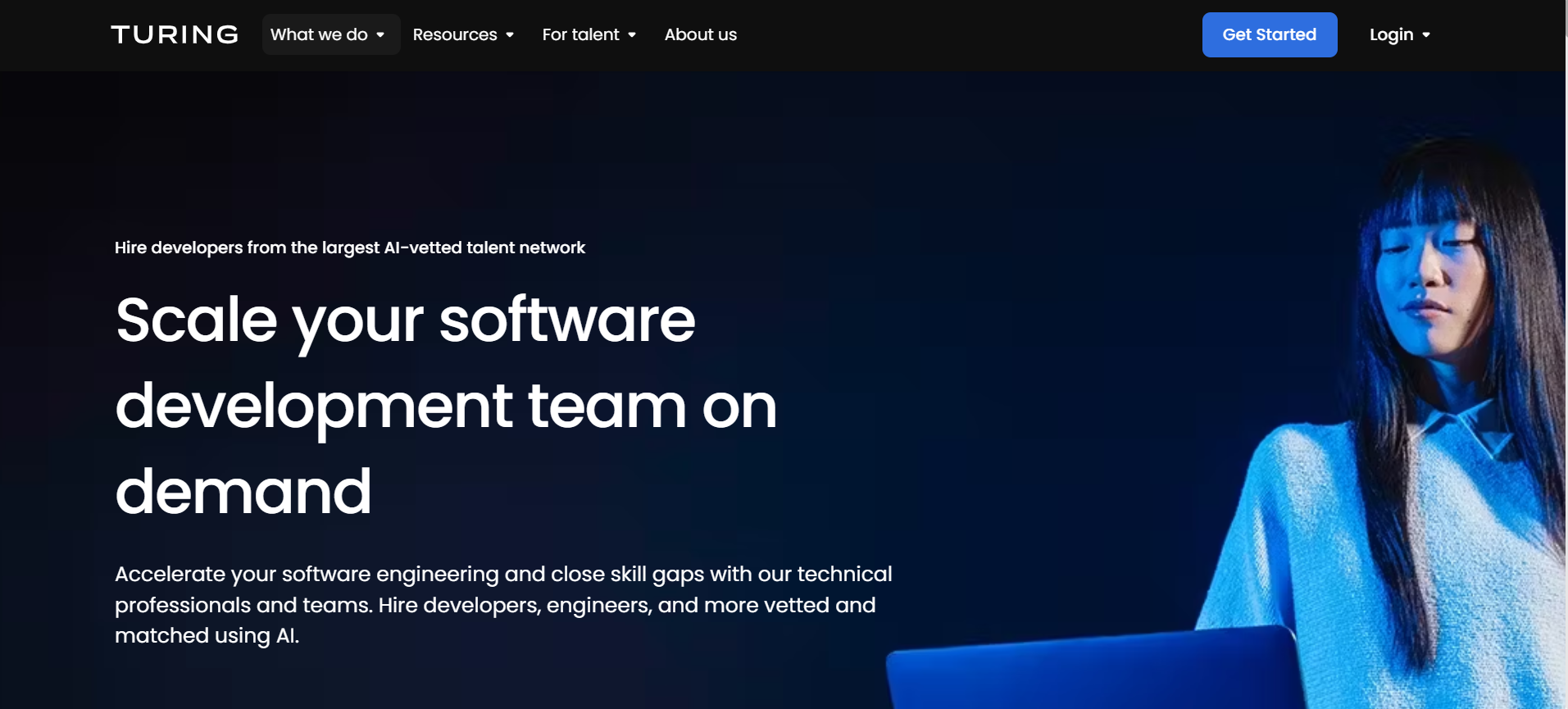 Turing: A Toptal competitor for hiring vetted developers