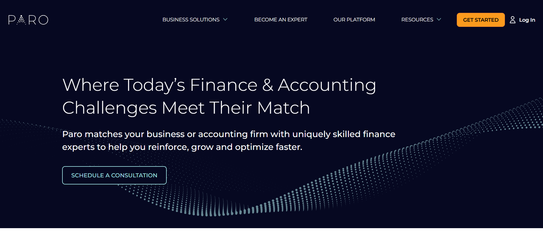 Paro: Hire top-tier finance experts with AI-based matching