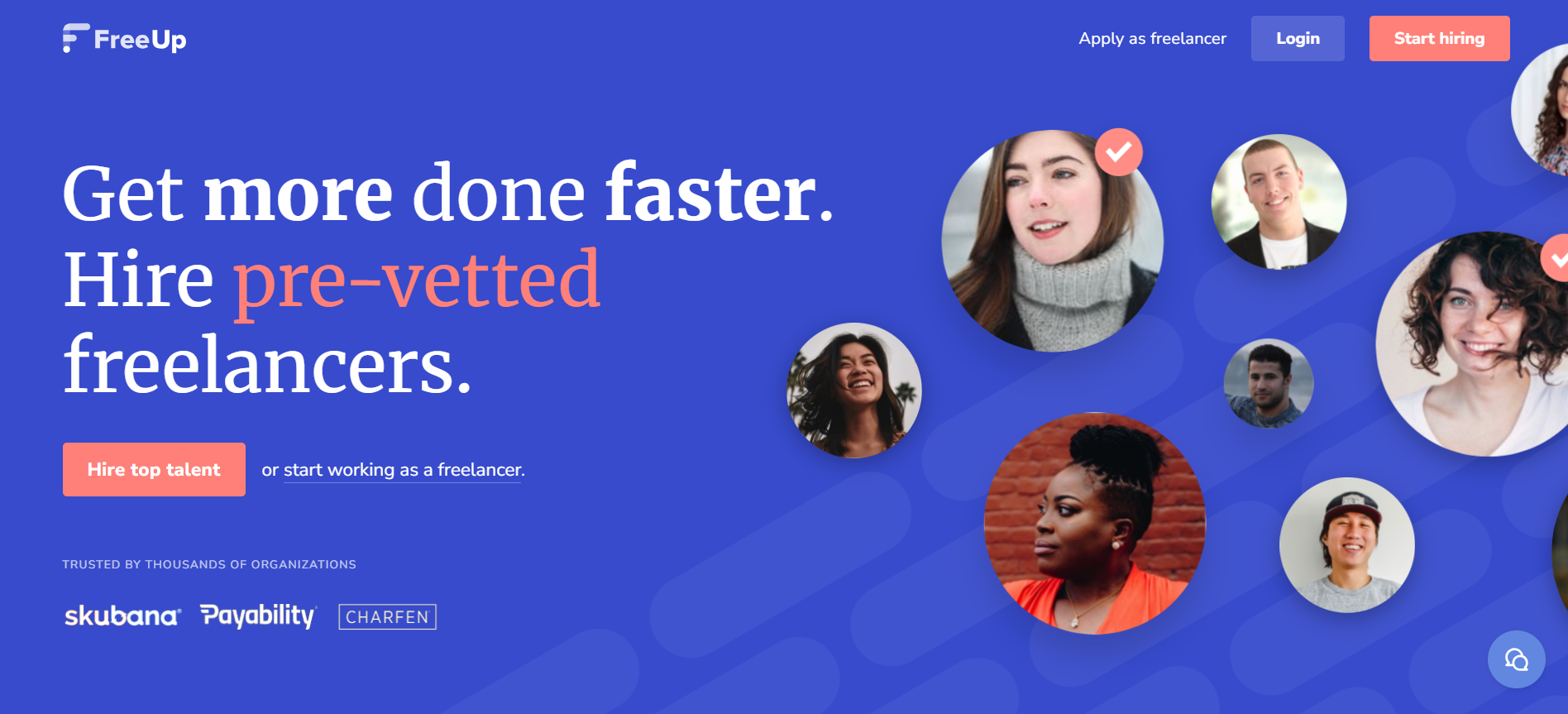 FreeUp: GrowthAssistant alternative for fast hiring